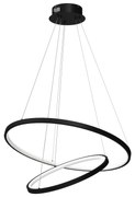 Závesné LED svietidlo Hoop, 2x LED 51w, 4000k, b