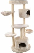 Flamingo Škrabadlo pre mačky INGA, béžová, 103 x 50 x 142 cm