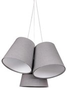 Luster na lanku AMBROSIA 3xE27/60W/230V