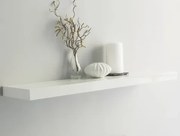 Polica na stenu Shelvy 80 cm, biela lesk%
