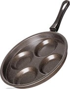 Banquet Panvica na 4 lievance GRANITE Brown, 24 cm