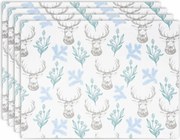 Trade Concept Výhodná sada Vianočné prestieranie Jeleň, 33 x 45 cm, 4 ks