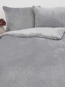 Predĺžené obliečky mikroplyš Exclusive – Laura svetlo sivá