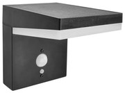 LED solárne nástenné svietidlo so senzorom LED/4,4W/3,7V 2200 mAh IP44