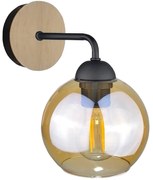 Nástenné svietidlo MELLE WOOD 1xE27/60W/230V