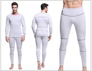 Bezdoteku Vyhrievané termoprádlo Savior pánske sivé veľ. 3XL