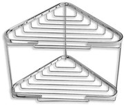 Novaservis Metalia rohová polička chróm 6070.0