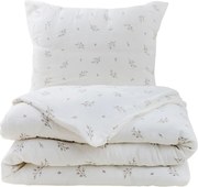 Matex Mušelínové obliečky Vetvička, 140 x 200 cm, 70 x 90 cm