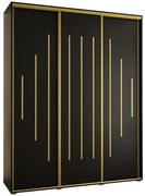 Skriňa 45 Canaris 12 190 čierna/gold