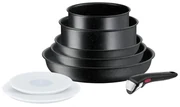 Hliníková súprava riadu 8 ks INGENIO Black stone L3998802 – Tefal