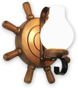 Brilagi - Nástenné svietidlo TIMONA 1xE14/40W/230V buk/orech