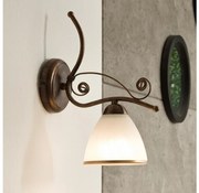 Nástenná lampa RETRO II 1xE27/60W/230V bronz patina