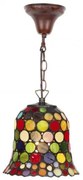 Závesná Tiffany lampa Ø16 LAMPION