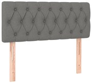 Čelo k boxpringovej posteli 90 cm tmavosivé