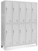 Sada skriniek zdravotno-bezpečnostných Bartek kov šedý