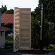 Venkovní skládací paraván 2dílný Rozmery (cm): 100x5,5, v.149