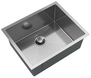 Gamma Gamma, 1-komorový nerezový drez 540x440x210 mm, oceľová, GMA-S5444-CH