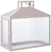 Sklenený lampáš (výška 26,5 cm) Lucca – House Nordic