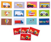 Bigjigs Toys Snap! Doprava