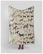 Deka 130x170 cm Dog Types - Really Nice Things