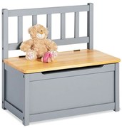 Pinolino Detská lavica s úložným priestorom Fenna (antracitová)  (100264576)
