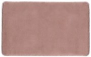 Gedy Gedy, FUZZY kúpeľňová predložka, 50x80cm, 100% polyester, protišmyk, ružová, 96FY508010