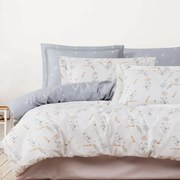 SATÉNOVÉ OBLIEČKY LUXURY PREMIUM VITALE 200X220 CM, 2KS 70X80 CM KVETY