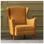 Kreslo ušiak NUPI žlté