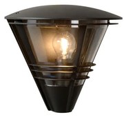 Lucide 11812/01/30 - Vonkajšie nástenné svietidlo LIVIA 1xE27/60W/230V čierna