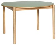 Okrúhly jedálenský stôl z dubového dreva ø 115 cm Oblique – Hübsch
