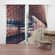 Sablio Záves Metro na farebnej stanici: 2ks 140x250cm