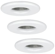 Eglo 94977 - SADA 3x LED kúpeľňové svietidlo IGOA 1xGU10/3,3W/230V IP44