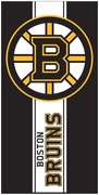 Hokejová bavlnená osuška NHL Boston Bruins - séria Belt - 100% bavlna - 70 x 140 cm - II. akosť