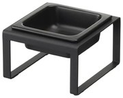 Keramická miska s podstavcom pre domáceho maznáčika Tower – YAMAZAKI