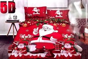 Obliečky Vianočný vzor A/3 Bavlna 7-dielna súprava