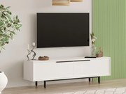 TV stolík/skrinka Nimelo 7 (biela). Akcia -18%. Vlastná spoľahlivá doprava až k Vám domov. 1095479