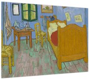 Obraz - Vincent van Gogh, The Bedroom, reprodukcia (70x50 cm)