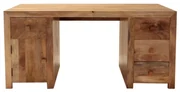 Písací stôl Hina 160x76x80 z mangového dreva Mango natural
