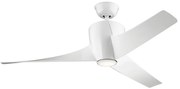 Kichler KLF-PHREE-56-WHT- LED Stmievateľný stropný ventilátor PHREE 10W/230V + DO