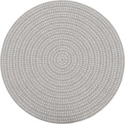 Koberec Agnella Noble Tino svetlosivý kruh