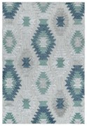 Ayyildiz, Kusový koberec Bahama 5153 Blue – na von aj na doma, 140x200, modrá, chodba / predsieň