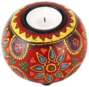 Orientálny drevený svietnik Anadra