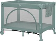Lionelo - Cestovná postieľka LAURA Green Sage