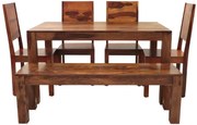 furniture-nabytek.cz - Jedálenská súprava pre 6 osôb z masívneho palisandrového dreva