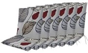 Doppler LIVING 5703 nízky - set 6 ks - podušky na stoličku a kreslo
