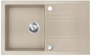 Novaservis Drezy - Granitový drez 780x480 mm, Piesková, DRGM48/78SA