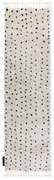 Dywany Łuszczów, Behúň Berber Syla B752 dots cream, 60x200, biela, kuchyňa