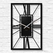 DUBLEZ | Drevené rímske hodiny - Arch Deco
