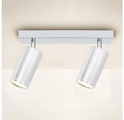 Brilagi - Kúpeľňové bodové svietidlo SELE 2xGU10/30W/230V IP44 lesklý chróm BG1641