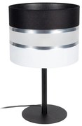Stolná lampa CORAL 1xE27/60W/230V čierna/biela